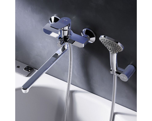 Смеситель для ванны AM.PM X-Joy F85A95000 универсальный Хром