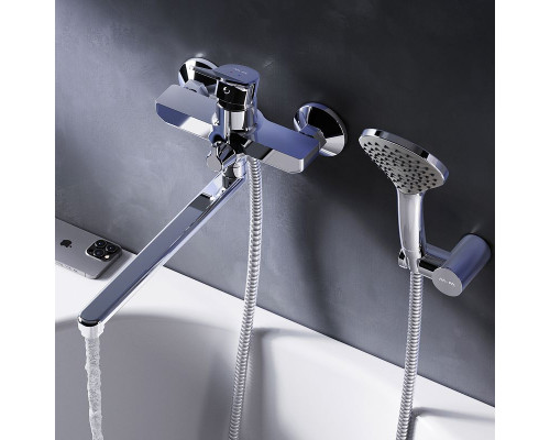 Смеситель для ванны AM.PM X-Joy F85A95000 универсальный Хром