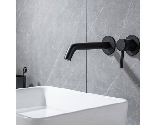 Смеситель для раковины Allen Brau Priority 5.31030-31 Черный матовый
