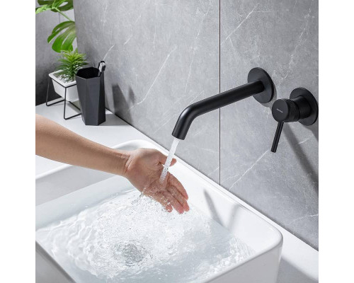Смеситель для раковины Allen Brau Priority 5.31030-31 Черный матовый