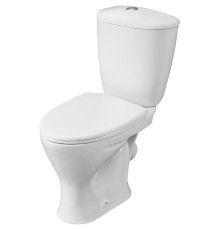 Унитаз компакт Santeri Версия 1.P401.5.S00.00B.F с бачком и сиденьем