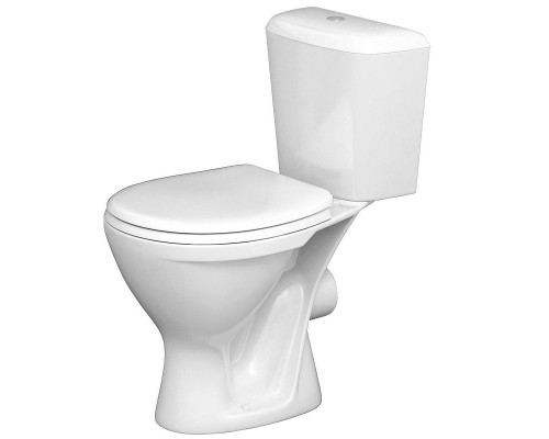 Унитаз компакт Santeri Pro 1.P215.5.S00.00B.F с бачком и сиденьем