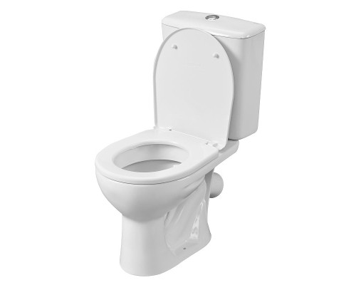 Унитаз компакт Santeri Орион 1.P400.8.S00.00B.F с бачком и сиденьем