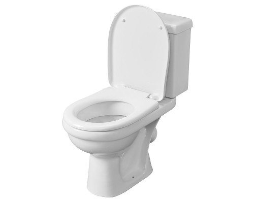 Унитаз компакт Santeri Визит 1.P405.3.S00.00B.F с бачком и сиденьем