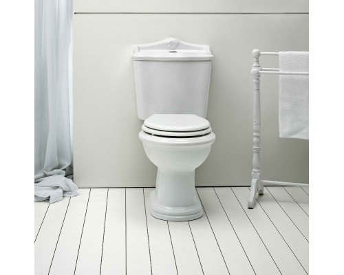 Унитаз компакт Azzurra Jubilaeum JUVCMP000000BI/(JUB100/MBP bi) без бачка и сиденья