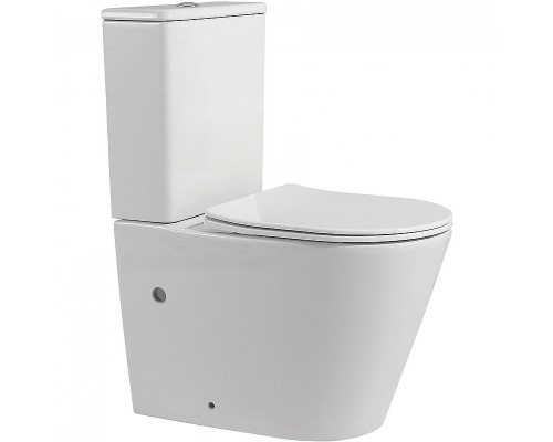 Унитаз компакт Abber Bequem AC1112 с бачком и сиденьем Микролифт