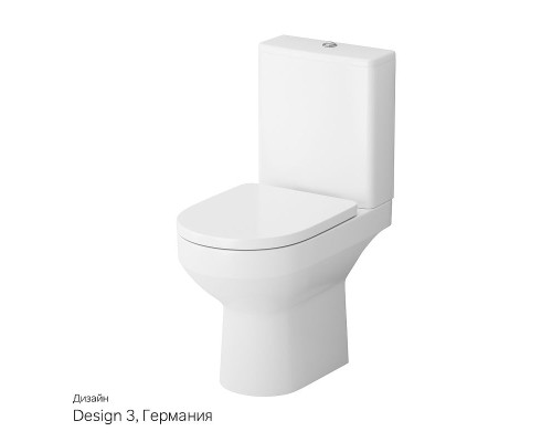 Унитаз компакт AM.PM Spirit V2.0 C708600WH с бачком без сиденья