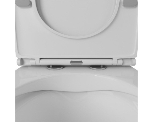 Унитаз компакт Owl 1975 Vind Cirkel-GL OWLT190301 без бачка с сиденьем Микролифт