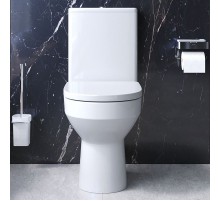 Комплект унитаза компакт AM.PM Spirit CK70DC с бачком с сиденьем Микролифт и аксессуарами для ванной комнаты