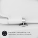 Комплект унитаза компакт AM.PM Spirit CK70DC с бачком с сиденьем Микролифт и аксессуарами для ванной комнаты