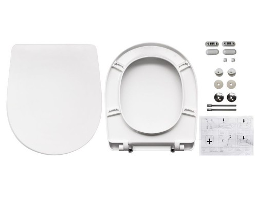 Унитаз-компакт Sanita Luxe Classic DM CSCSLCC01040611 с бачком и сиденьем Микролифт