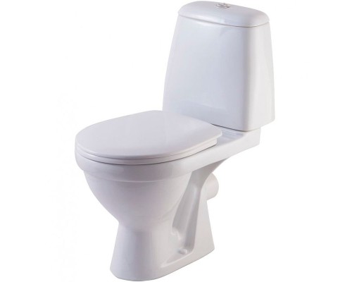 Унитаз компакт Rosa Премьер 4620008191140 Белый с бачком и сиденьем