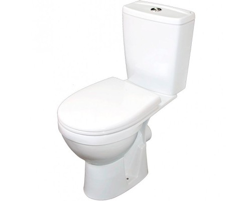 Унитаз компакт Rosa Рио 4640021060988 Вн УнБ54 Белый с бачком и сиденьем