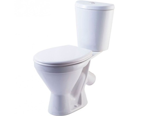 Унитаз компакт Rosa Элегант 4620008195186 Белый с бачком и сиденьем