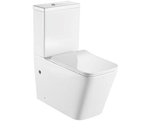 Унитаз компакт Aquatek Либра AQ1263-00 с бачком и сиденьем Микролифт