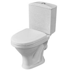 Унитаз компакт Santeri Вест 1.P201.8.S01.00B.F с бачком и сиденьем