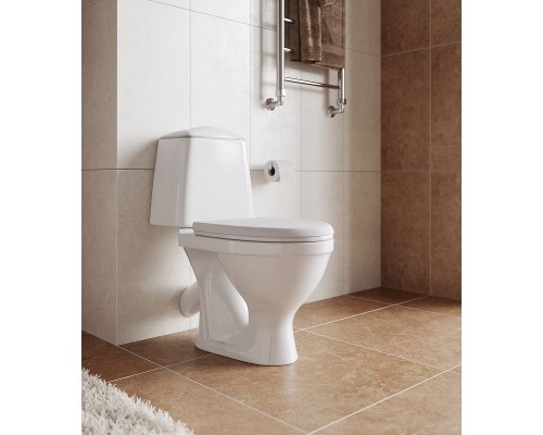 Унитаз компакт Santeri Соната 1.P201.2.S00.00B.F с бачком и сиденьем