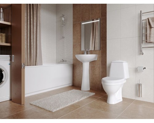 Унитаз компакт Santeri Соната 1.P201.2.S00.00B.F с бачком и сиденьем