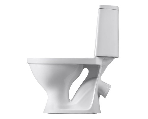 Унитаз компакт Santeri Прайм 1.P205.4.S00.00B.F с бачком и сиденьем