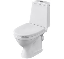 Унитаз компакт Santeri Прайм 1.P205.4.S00.00B.F с бачком и сиденьем