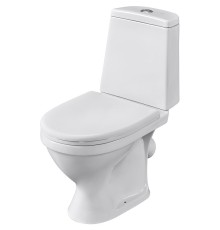 Унитаз компакт Santeri Прайм 1.P205.4.S00.00B.F с бачком и сиденьем