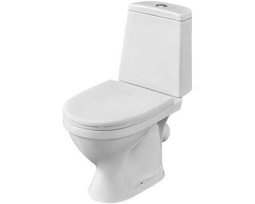 Унитаз компакт Santeri Прайм 1.P205.4.S00.00B.F с бачком и сиденьем