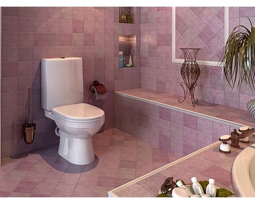 Унитаз компакт Оскольская Керамика Леда Премиум 45901130055 с бачком и сиденьем Микролифт