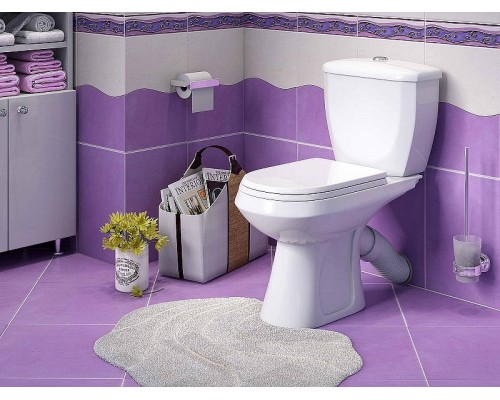 Унитаз компакт Оскольская Керамика Элисса Комфорт 43301130306 с бачком и сиденьем Микролифт