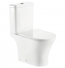 Унитаз компакт SantiLine SL-5010 с бачком и сиденьем Микролифт