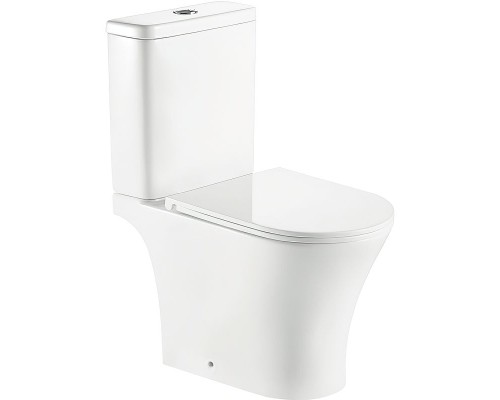 Унитаз компакт SantiLine SL-5010 с бачком и сиденьем Микролифт