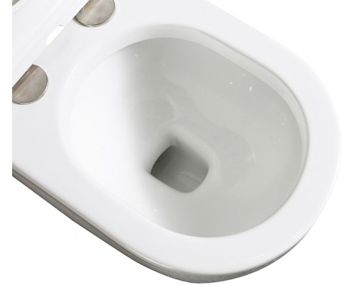 Унитаз Abber Bequem AC1114P приставной с сиденьем Микролифт