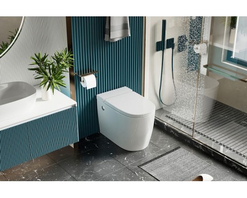 Унитаз Abber Bequem AC1114P приставной с сиденьем Микролифт