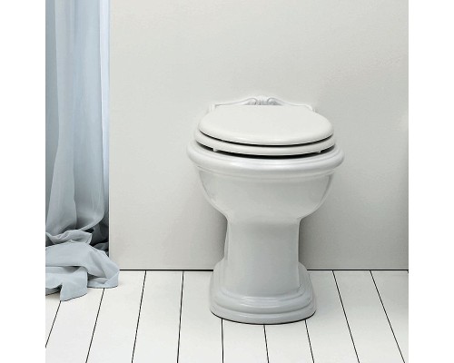 Унитаз Azzurra Jubilaeum JUVCTP000000BI/(JUB110/P bi) приставной без сиденья