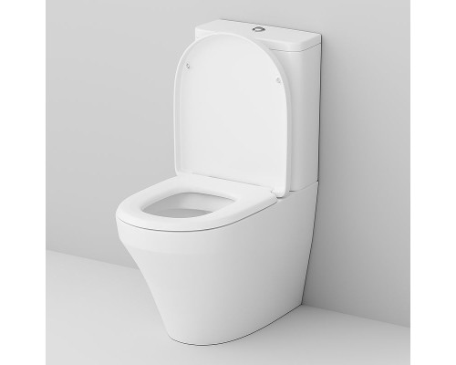 Унитаз-компакт AM.PM Inspire C508607WH с бачком без сиденья