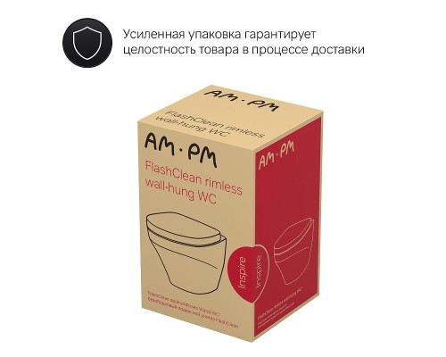Унитаз-компакт AM.PM Inspire C508607WH с бачком без сиденья