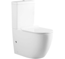 Чаша унитаза-компакта Aquanet Cetus C1 Rimless 00203342 без бачка, с сиденьем Микролифт