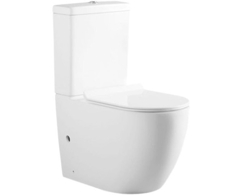 Чаша унитаза-компакта Aquanet Cetus C1 Rimless 00203342 без бачка, с сиденьем Микролифт