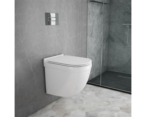 Унитаз Owl 1975 Eld OWLT190101 подвесной с сиденьем Микролифт