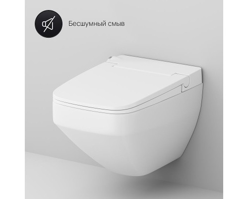 Унитаз-биде AM.PM Inspire V2.0 CCC50A1700SC подвесной с сиденьем Микролифт
