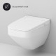 Унитаз-биде AM.PM Inspire V2.0 CCC50A1700SC подвесной с сиденьем Микролифт