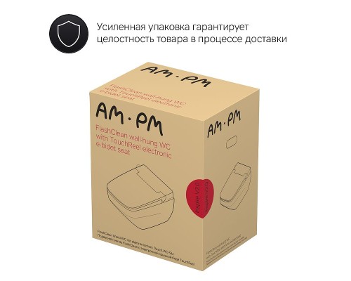Унитаз-биде AM.PM Inspire V2.0 CCC50A1700SC подвесной с сиденьем Микролифт