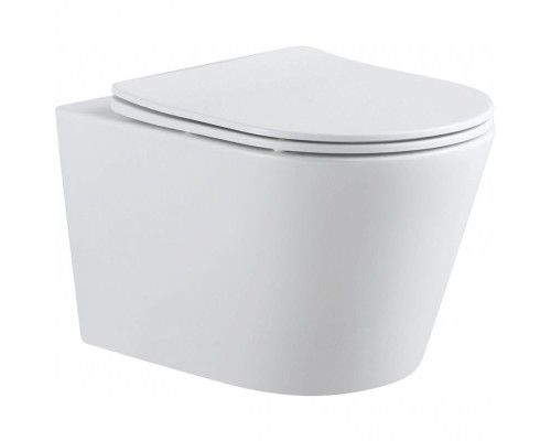 Унитаз Aquanet Atago 2.0 Rimless 243549 подвесной с сиденьем Микролифт