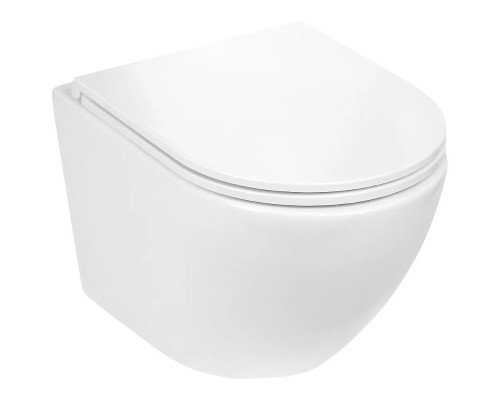 Унитаз WeltWasser Merzbach 004 GL-WT 10000003661 подвесной Белый глянец с сиденьем Микролифт