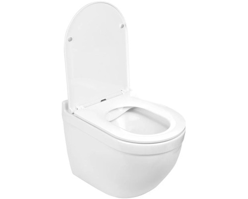 Унитаз WeltWasser Heimbach 004 GL-WT 10000003808 подвесной Белый глянец с сиденьем Микролифт