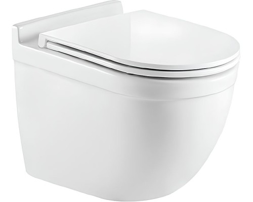 Унитаз WeltWasser Heimbach 004 GL-WT 10000003808 подвесной Белый глянец с сиденьем Микролифт