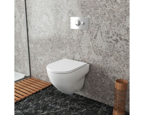 Унитаз Owl 1975 Wave Cirkel-H OWLT190801 подвесной с сиденьем Микролифт