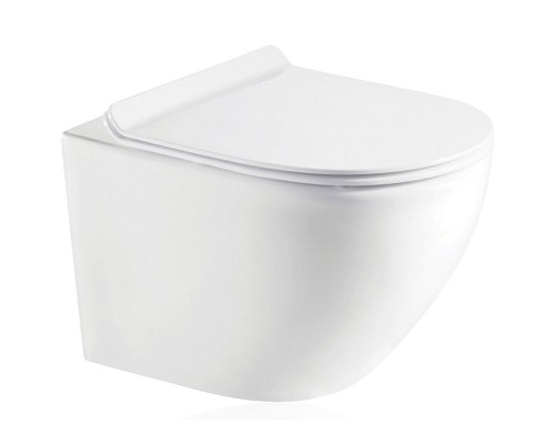 Унитаз Koller Pool Round RN-0520-RW подвесной с сиденьем Микролифт