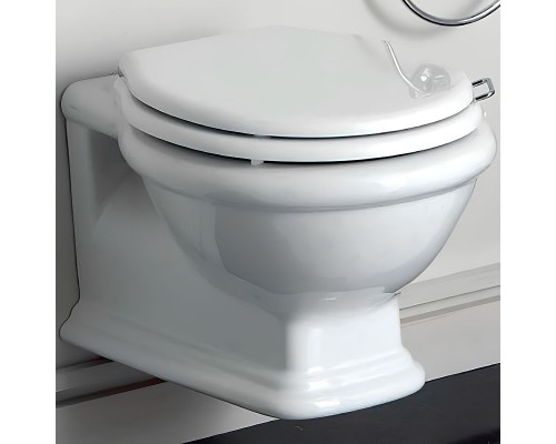 Унитаз Simas Lante LA18bi rimless подвесной Белый без сиденья