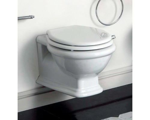 Унитаз Simas Lante LA18bi rimless подвесной Белый без сиденья