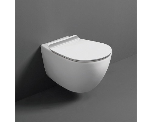 Унитаз Simas Vignoni VI18bi matt подвесной Белый матовый без сиденья